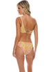 Luli Fama Born To Be Wild One Shoulder Lace Back Top